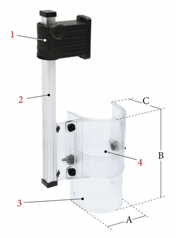 Dispozitive de siguranta - Dispozitiv de protectie PTR-B, rotund pentru masini de gaurit Marimea 2 - 400 V