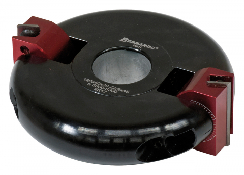 Accesorii si consumabile freza - Cap taietor - freza ajustabila la unghi 120 x 40 x 30 mm - Z2/2 x 45°