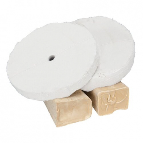 Set de lustruit - Set 4 piese pentru polizare material plastic 250 x 25 x 20 mm