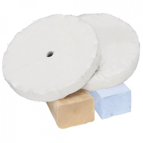 Set de lustruit - Set format din 4 piese pentru polisare lemn 250 x 25 x 20 mm