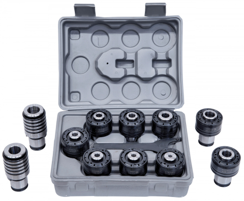 Accesorii pentru masini de taiat filete - Set mandrine de schimbare rapida M5/6 - M30 pentru TM 30 BLO