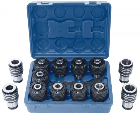 Accesorii pentru masini de taiat filete - Set mandrine de schimbare rapida M5 - M36 f. TM 36 BLO