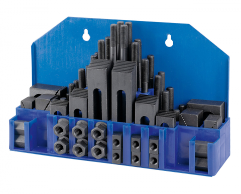 Elemente de prindere mecanică - Set unelte de fixare 58 piese, 10 mm, M 8