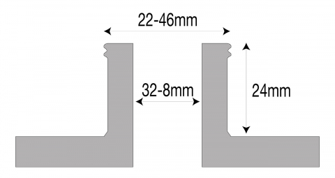 Fălci tip pin, 25 mm, pentru mandrina F-Chuck M 70 [1]