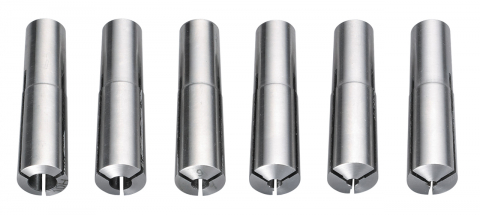 Accesorii prelucrare metal - Set mandrine MK 2 | 3 - 10 mm | 6 piese