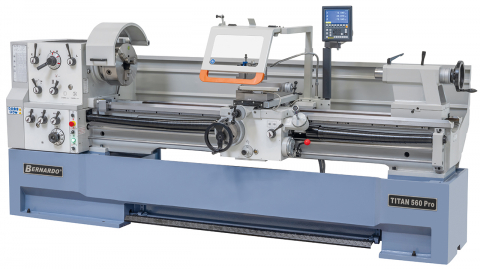 Strunguri universale cu afisaj digital - Strung industrial universal Bernardo Titan 560 x 2000 Pro