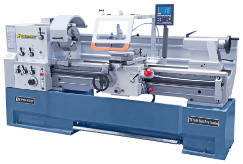 Strunguri universale cu afisaj digital - Strung industrial universal Bernardo Titan 560 x 2000 Pro Vario