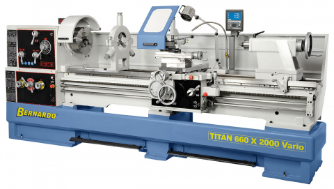 Strunguri universale cu viteza variabila - Strung industrial universal cu viteza variabila Bernardo TITAN 660 x 3000 Vario