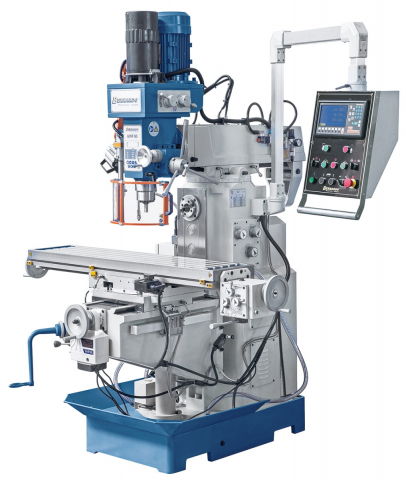 Masini de frezat universale - Masina de frezat UWF 90 + Indicator de pozitie 3-axe ES-12 H + sistem de prindere pneumatica