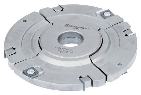 Accesorii si consumabile freza - Cap taietor - freza cu inaltime ajustabila 160 x 12 - 24 x 30 mm cu inel