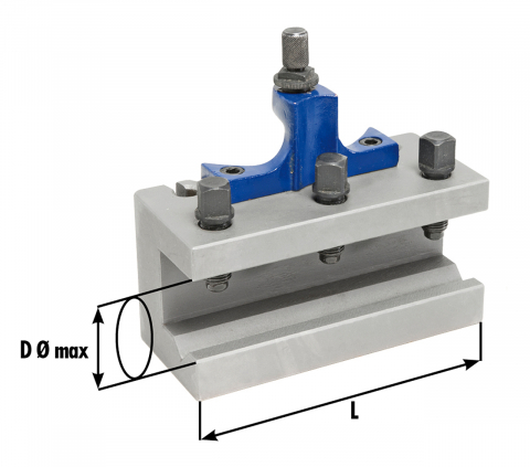 Suport interschimbabil cu insertie prisma, diam. 30 x 100 mm pentru dimensiunea E [1]