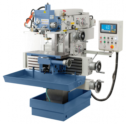 Masina de frezat verticala Bernardo WFM 800 cu cititor digital pe 3 axe [1]