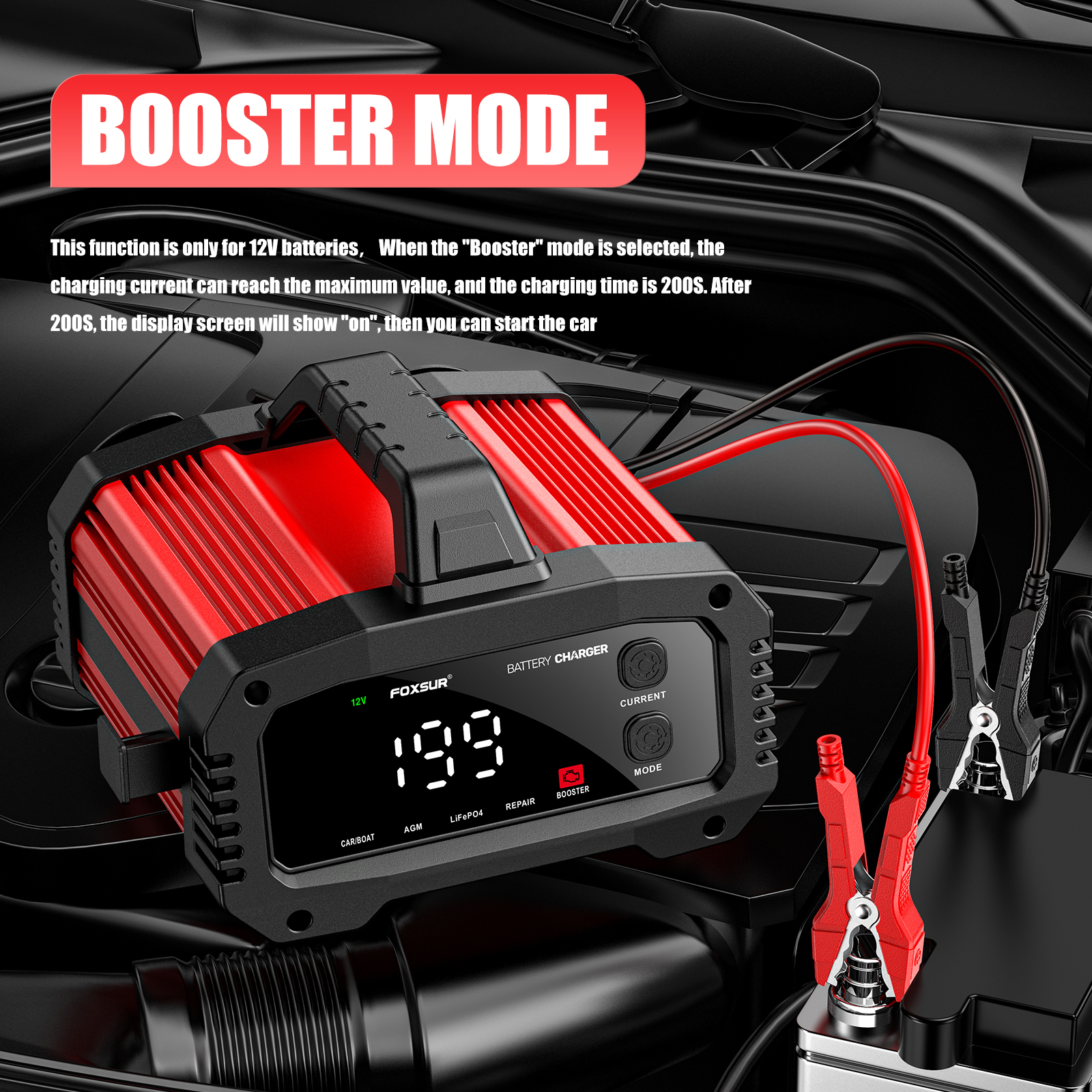 Mod Booster de pornire rapida si incarcare intensiva Redresor FOXSUR