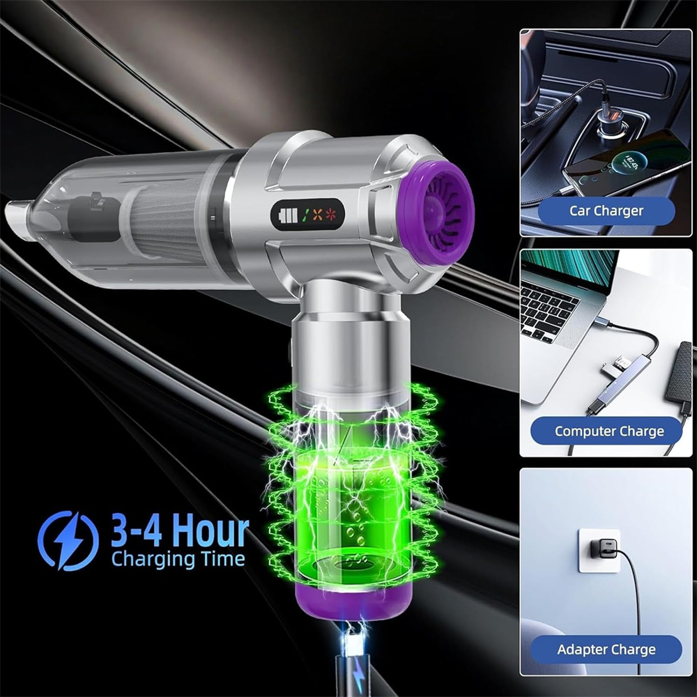 Incarcare USB Type C aspirator ecartech