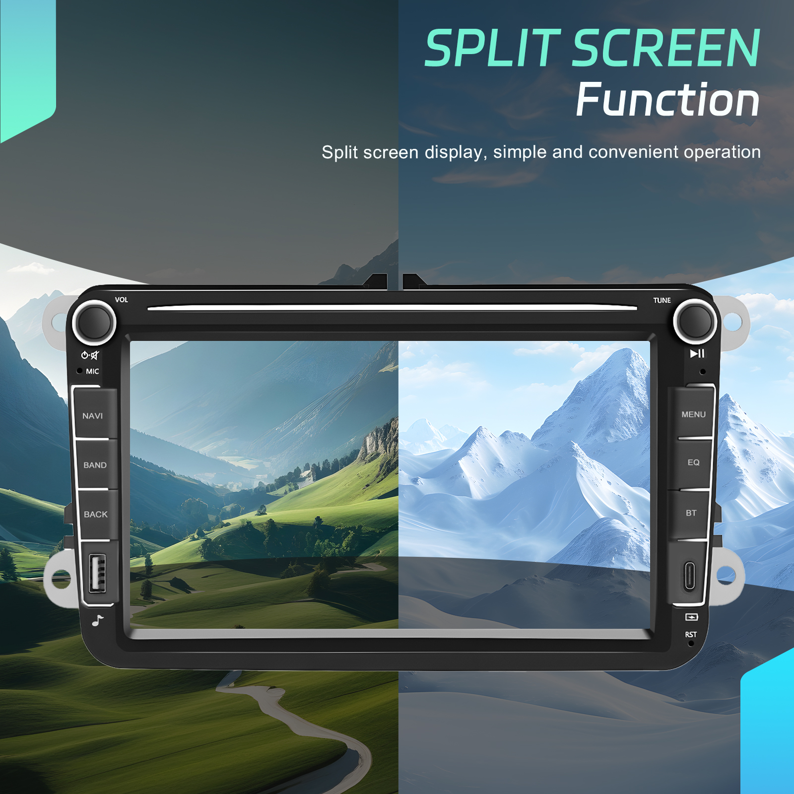 Split Screen Android Navigation