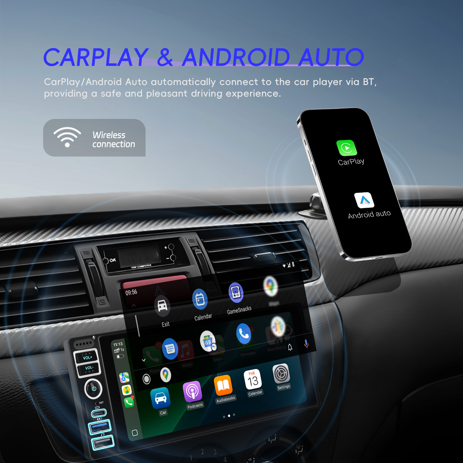 Navigatie Android 1DIN
