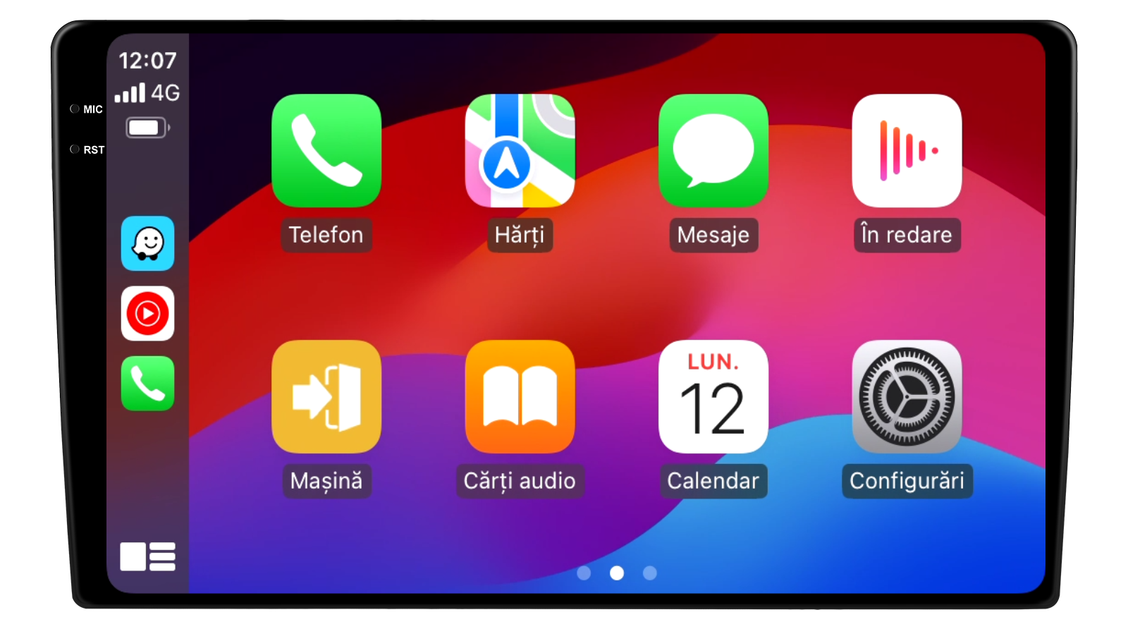 Navigație Android cu Apple CarPlay wireless și Android Auto wireless