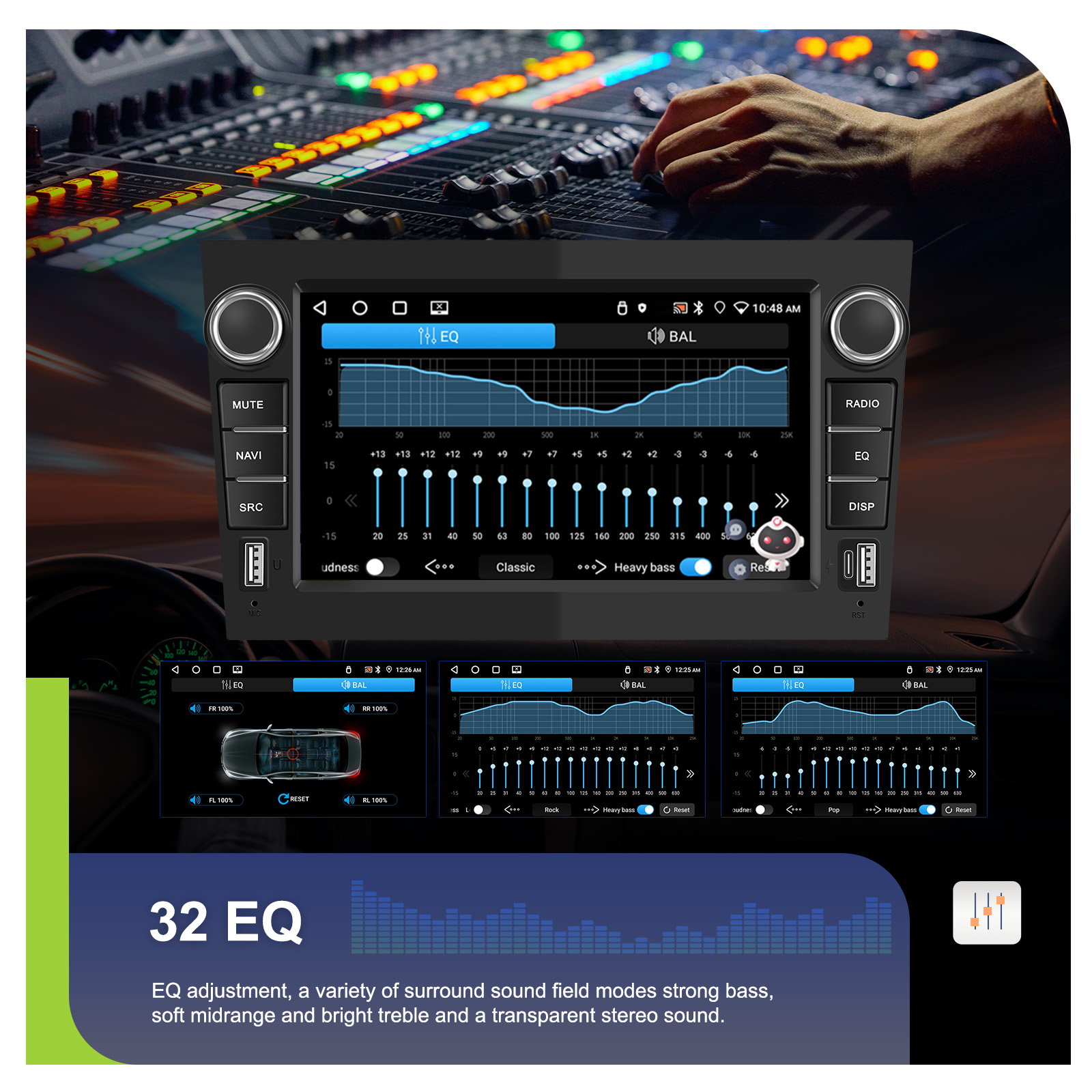 Egalizator DSP 36 Benzi