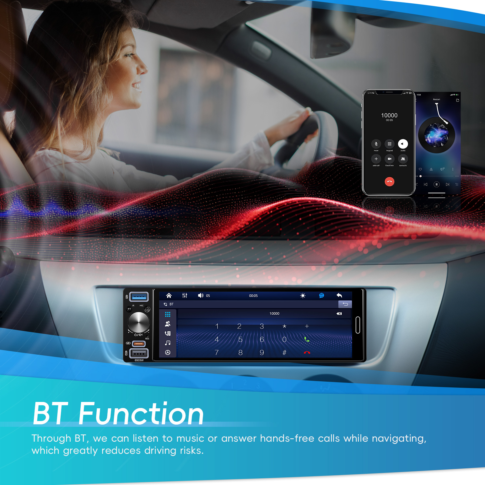 Bluetooth Handsfree Auto