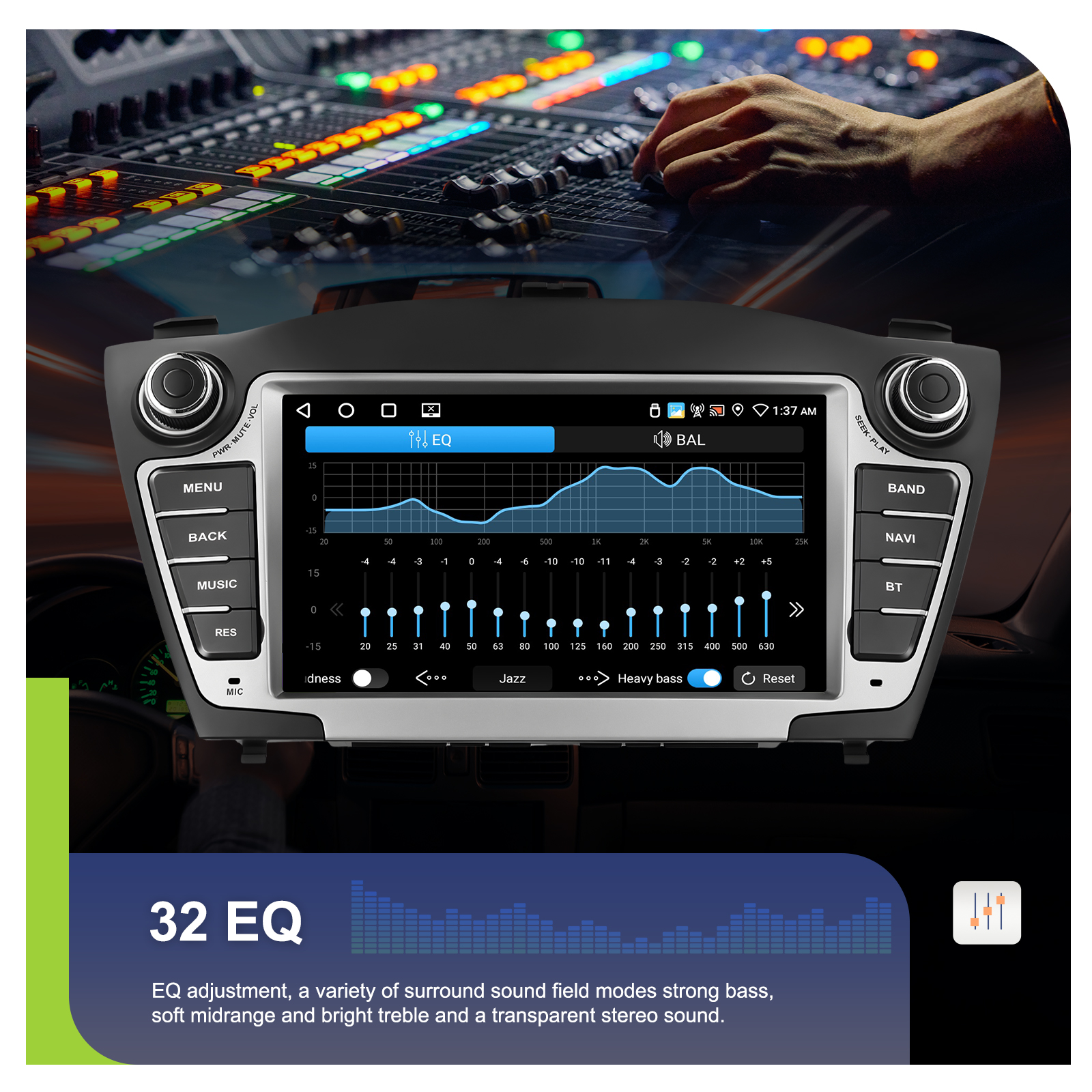 Egalizator DSP Navigatie IX35