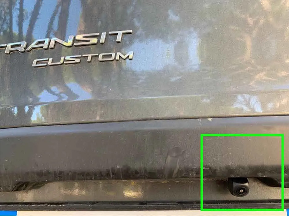 Montaj Camera Lampa Numar Ford Transit