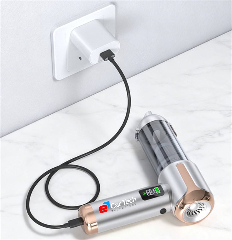 Incarcare USB-C aspirator auto