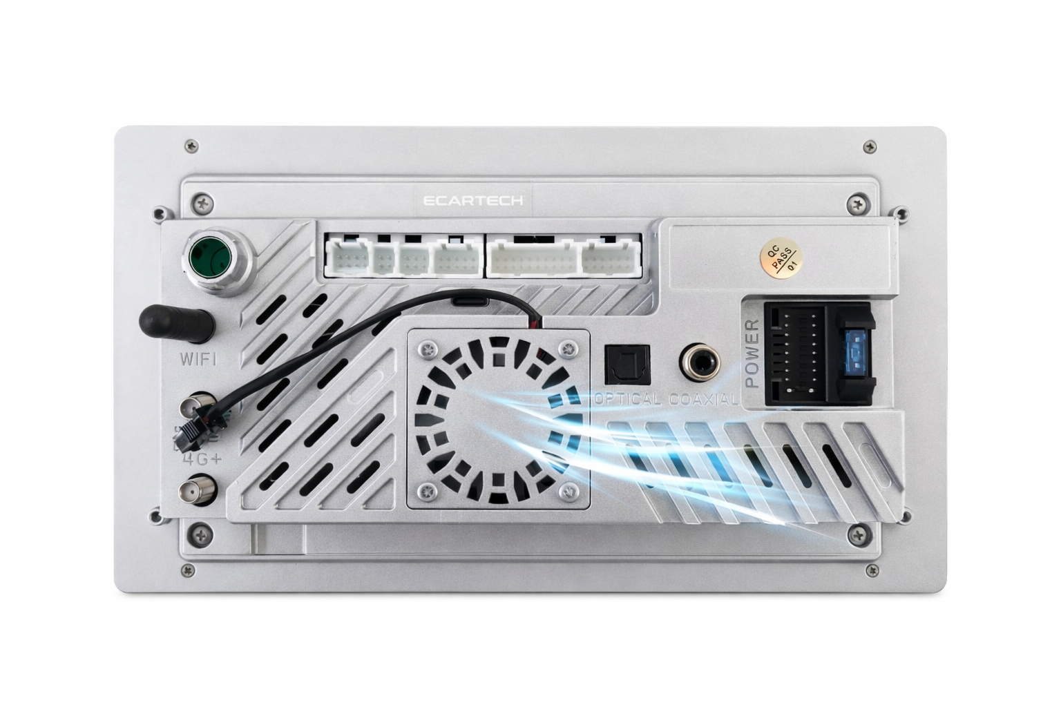 Sistem activ de racire cu ventilator si spate aluminiu navigatie auto