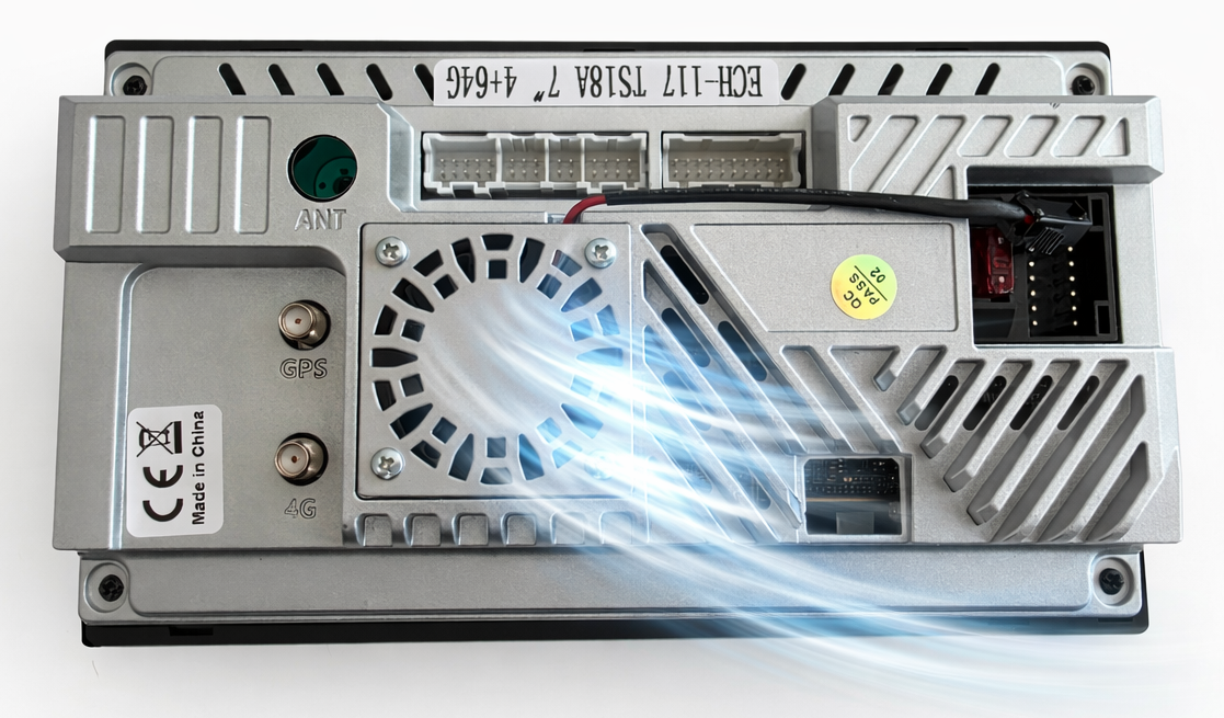 Navigatie auto universala cu sistem de racire activa si ventilator