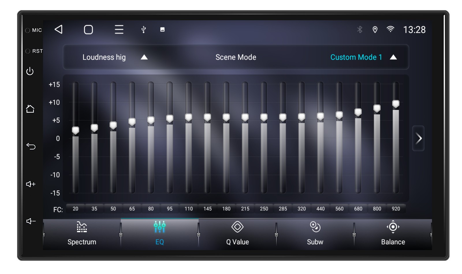 Navigatie cu DSP integrat si egalizator audio