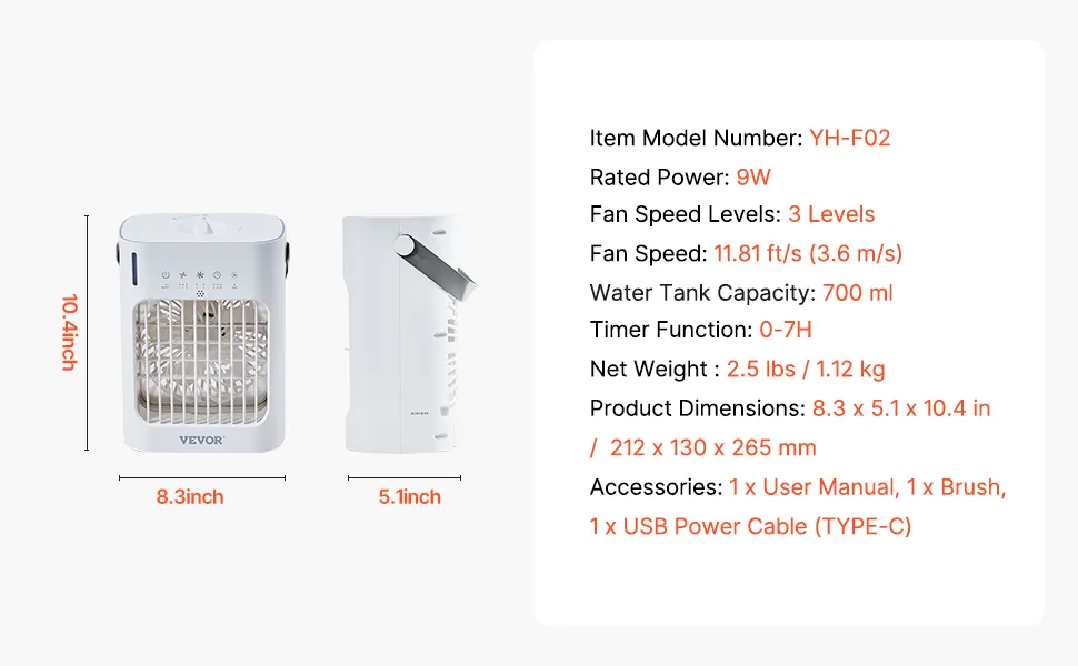 Aparat de aer conditionat portabil birou casa