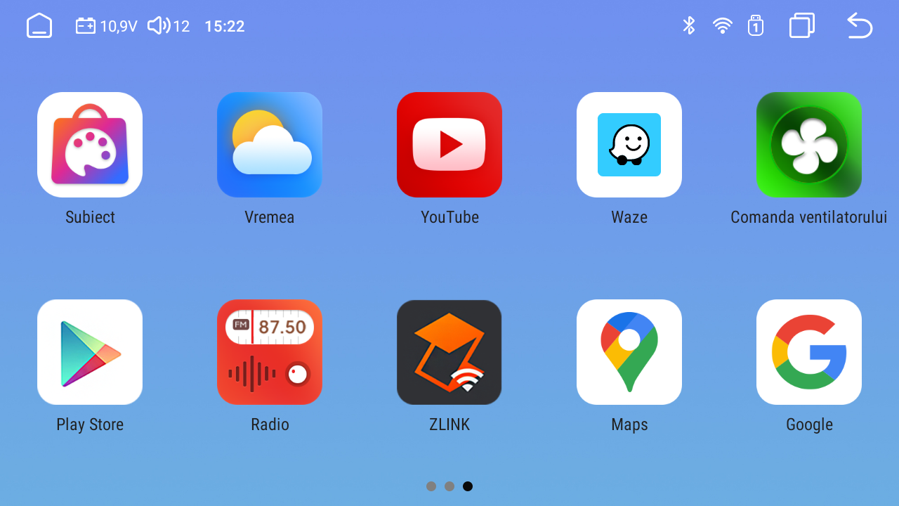 Meniu Aplicatii Structurat