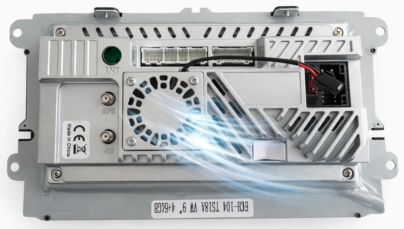 Sistem racire activa cu ventilator