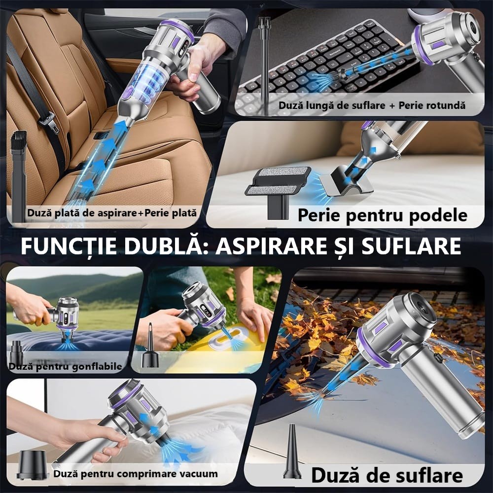 Accesorii aspirator portabil auto