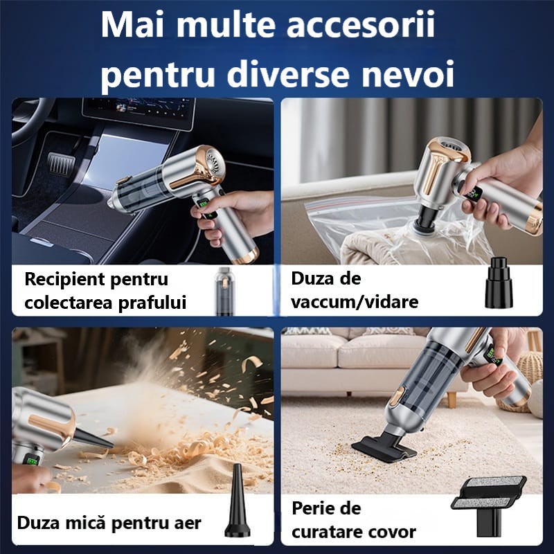 Accesorii aspirator auto perie mocheta
