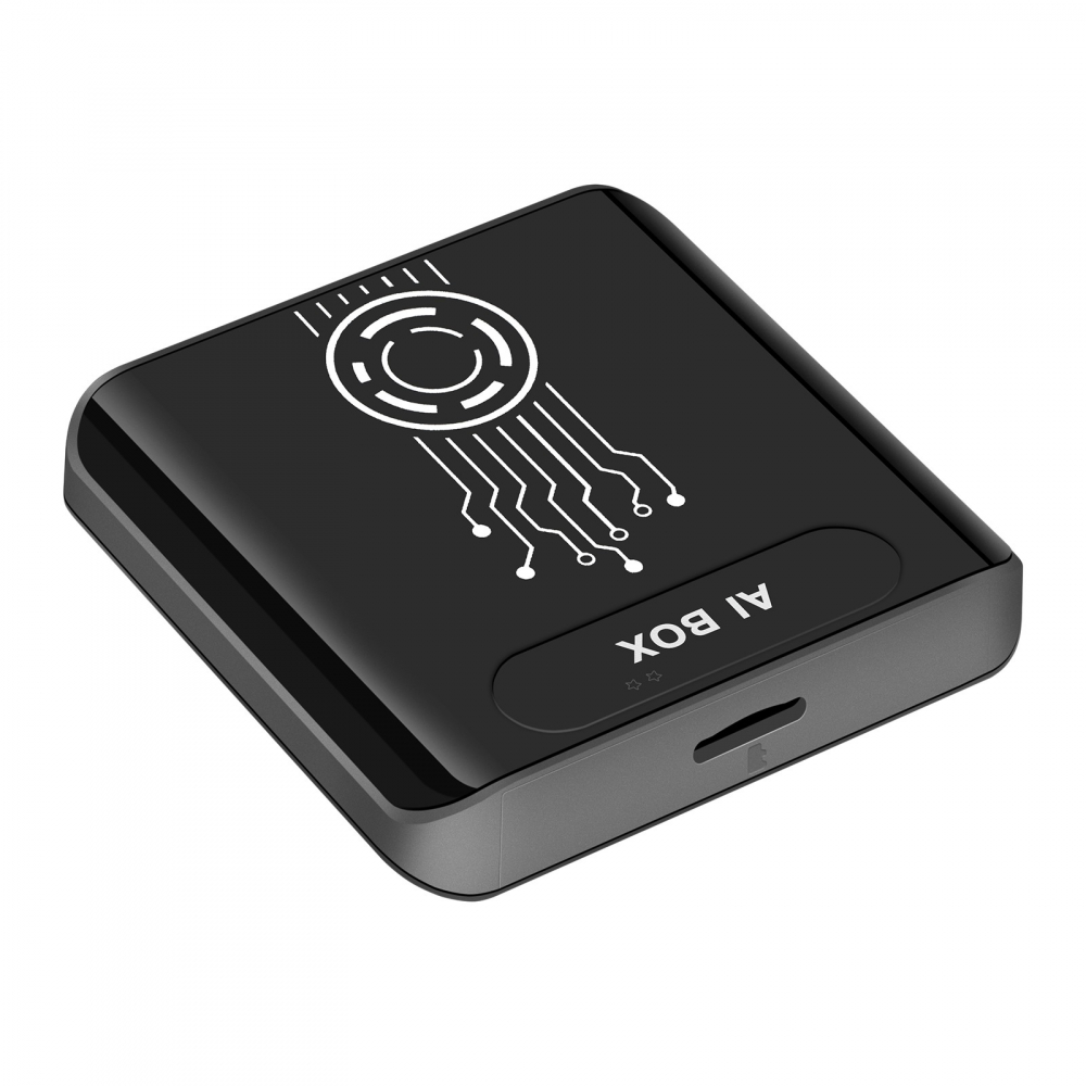 Adaptor AI BOX CarPlay & Android Auto, cu Android, 4GB RAM + 64GB ROM. Transformă conexiunea USB în conexiune wireless. Instalare rapidă, Plug & Play. [1]