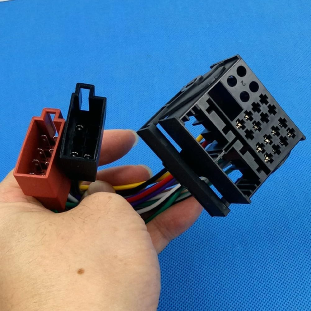 Mufa Adaptor Radio navigatie Auto ISO la QuadLock, Instalare Plug & Play pentru Volkswagen, Ford, BMW și Opel [4]