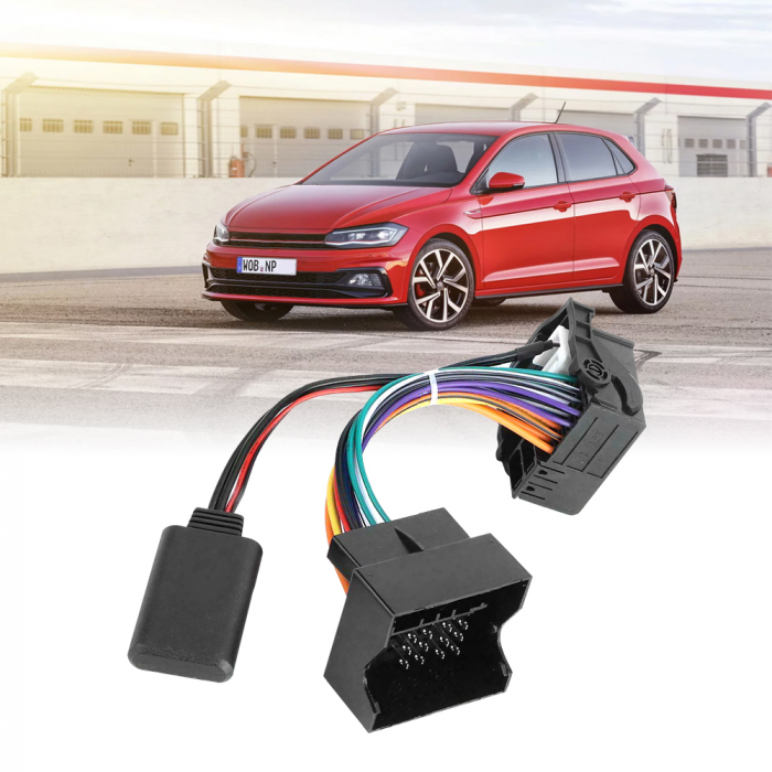 Adaptor Bluetooth compatibil Volkswagen, Audi, Skoda Handsfree VAG  Can Aux [3]