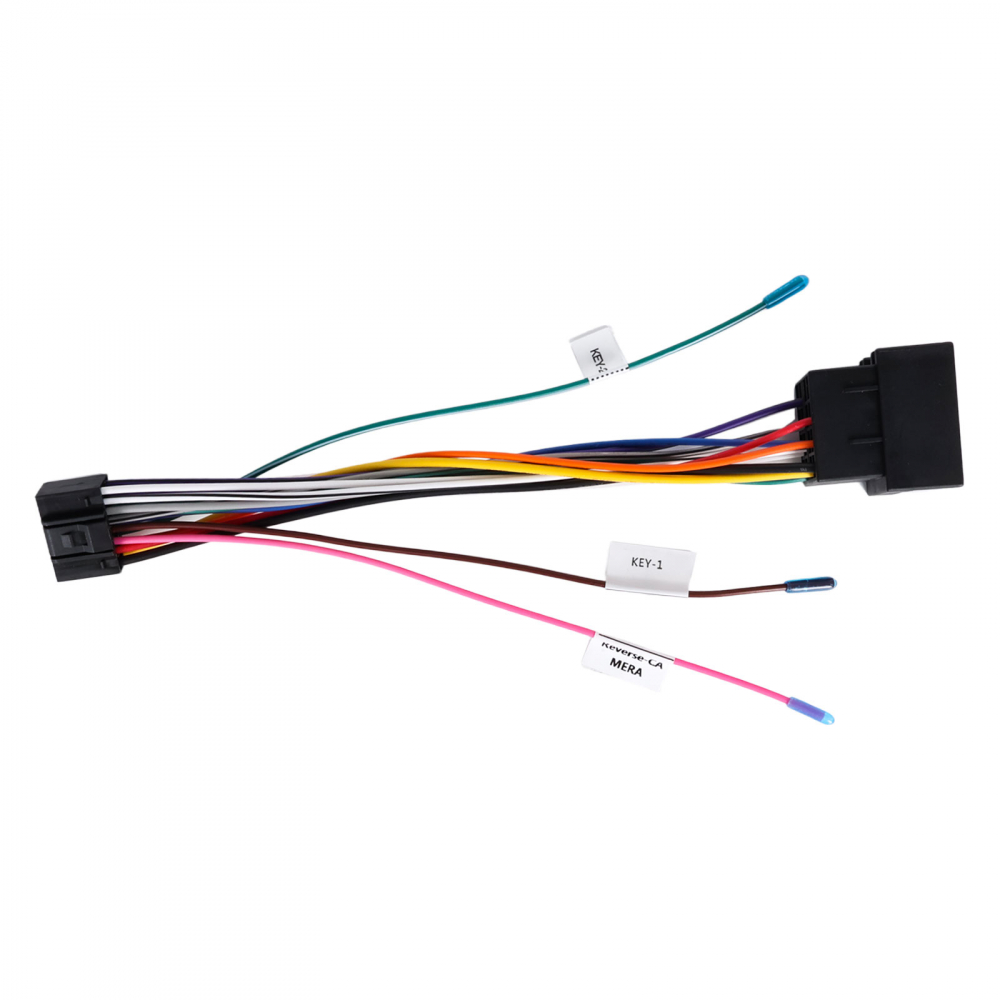 Adaptor ISO 16 Pini la Euro 2DIN – Compatibil Navigații Kenwood, Sony, JVC, Blaupunkt, Android – Cablaj Auto Universal [3]