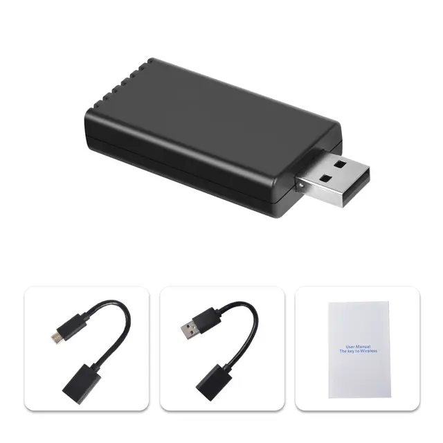 Adaptor Wireless CarPlay pentru Mașină - Transformă CarPlay cu Fir în Wireless | Compatibil cu Peste 600 Modele Auto | Conexiune Rapidă și Stabilă 5GHz WiFi" [6]