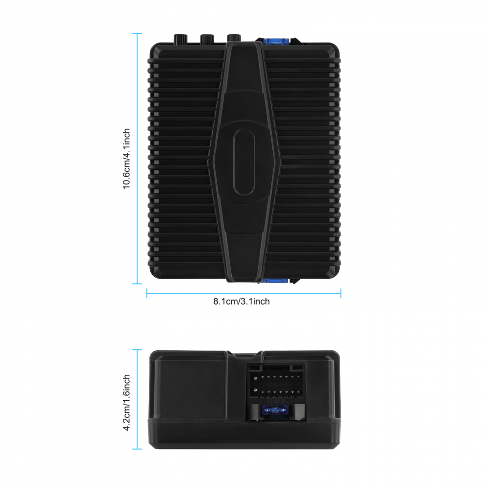 Amplificator digital auto DAP 3.0 compatibil cu navigații Android [9]