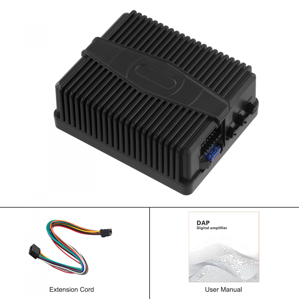 Amplificator digital auto DAP 3.0 compatibil cu navigații Android [10]