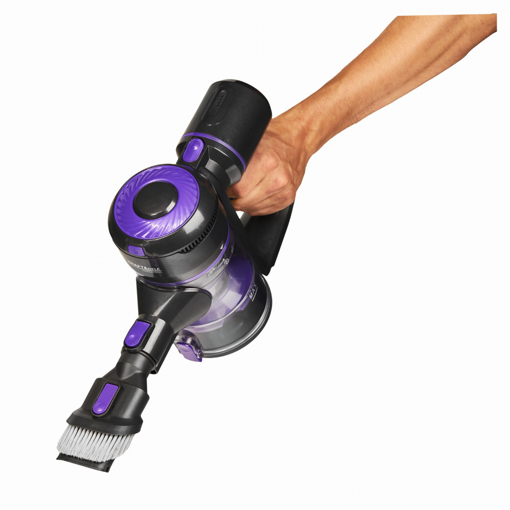 Aspirator vertical fără fir 0.8L – puternic, ușor și silențios [14]
