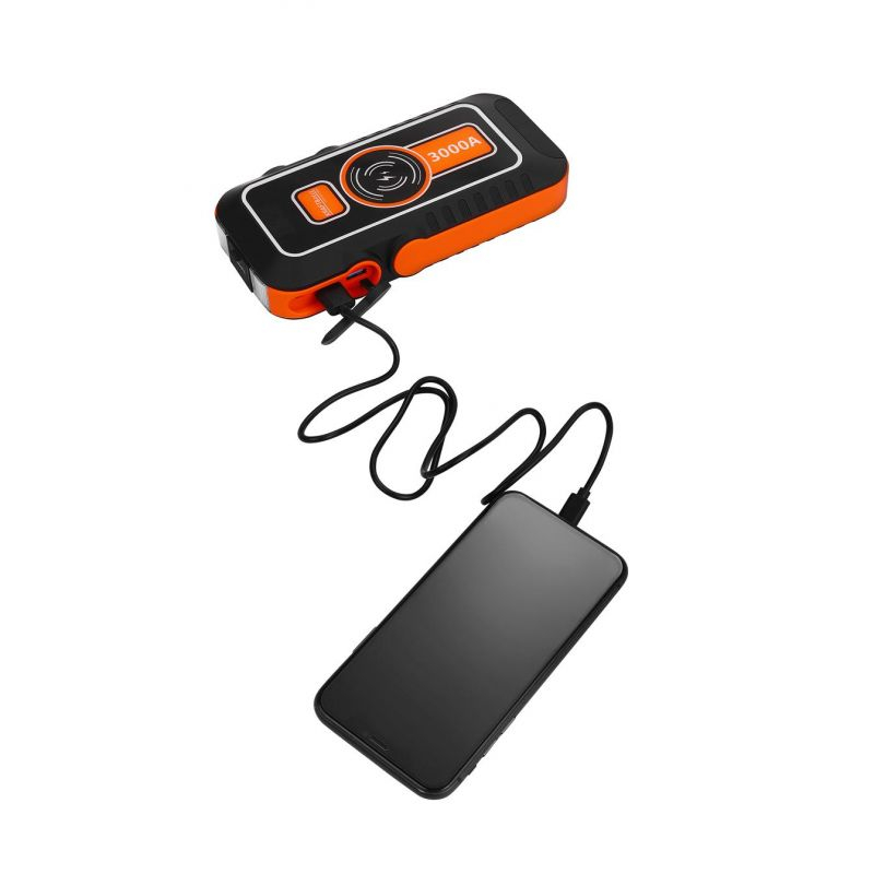 Baterie externă multifuncțională 16000mAh – Jump Starter 12V, Lanternă, PowerBank cu Încărcare Wireless și Rapidă [5]