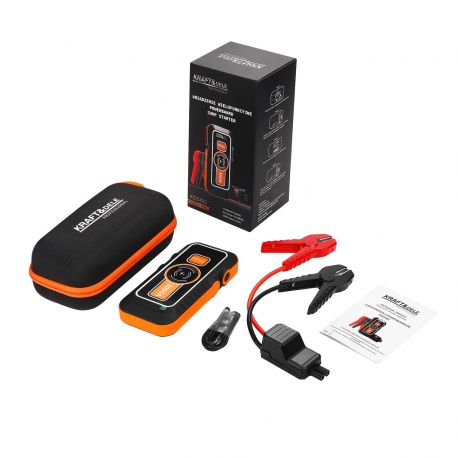Baterie externă multifuncțională 16000mAh – Jump Starter 12V, Lanternă, PowerBank cu Încărcare Wireless și Rapidă [16]
