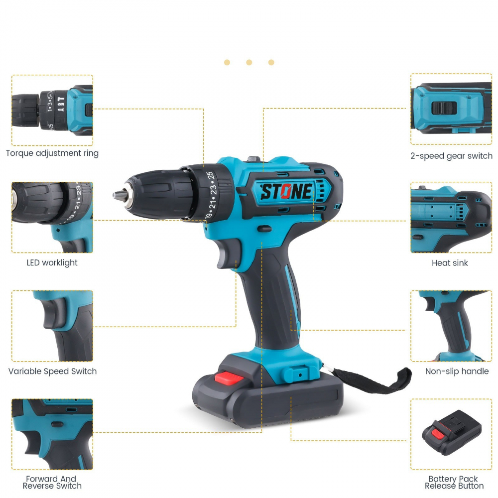 bormasina cu acumulator, bormasina 21v [3]