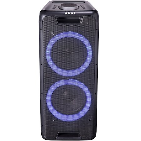 Boxă Activă Portabilă Akai DJ-880 – 100W Putere și Mobilitate Oriunde [1]