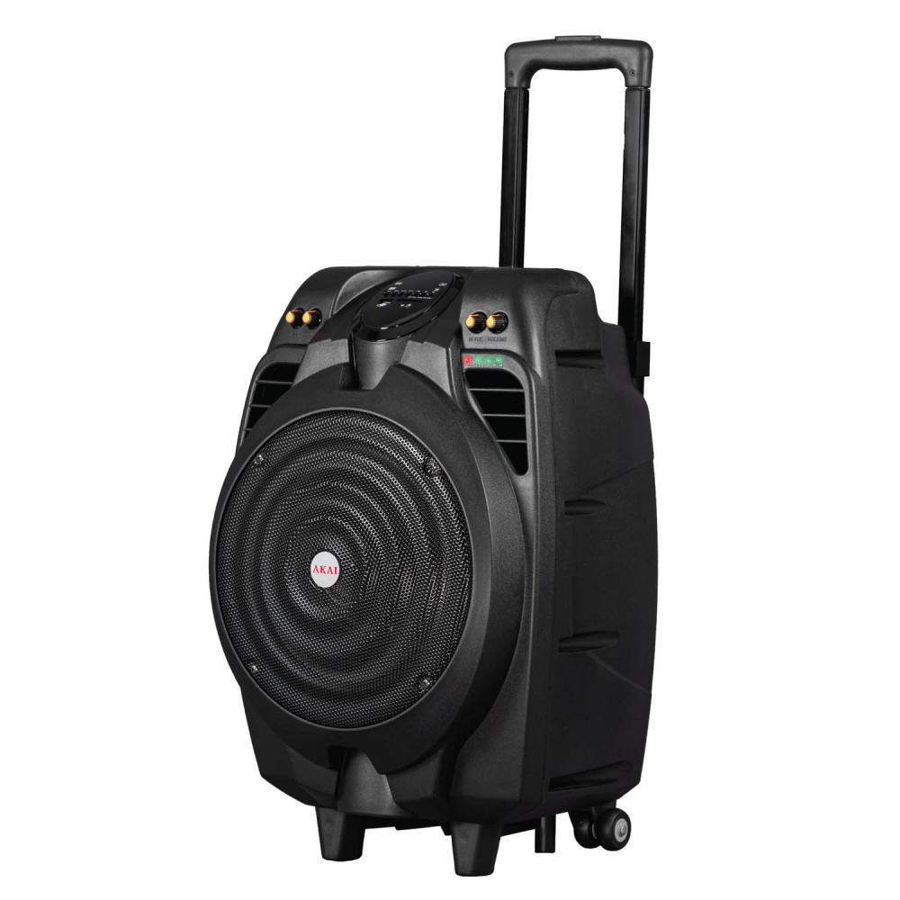 Boxă Activă Portabilă Akai SS023A‑X10 – Party Troller 50 W Bluetooth & Karaoke [1]