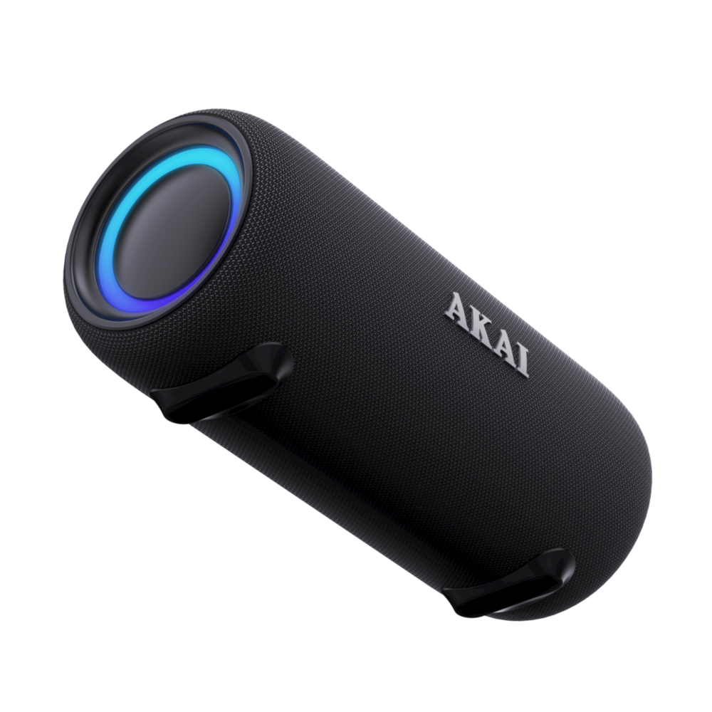 Boxă Portabilă cu Bluetooth Akai ABTSW-40, 15W Putere și Rezistență IPX5 la Apă [4]