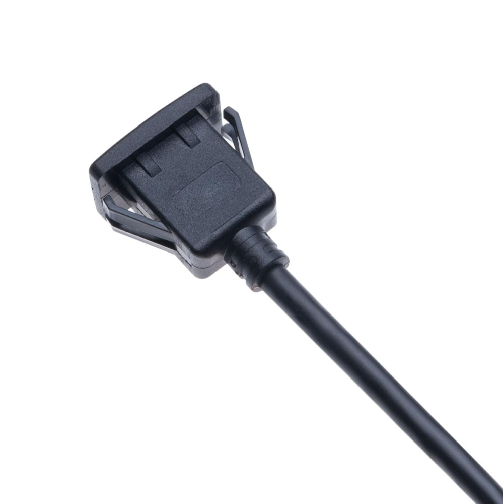 Cablu Extensie USB 3.0 Tip Panou, Pătrat, Montaj Încorporat (Flush Mount) 1m - Keple [3]