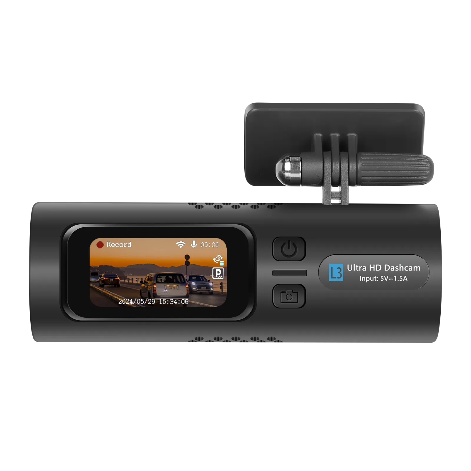 Camera Auto DVR cu WiFi, 2K, G-Senzor, 150° unghi vizual, WDR, Mod Parcare, inregistrare Loop, cu aplicatie pe telefon [7]